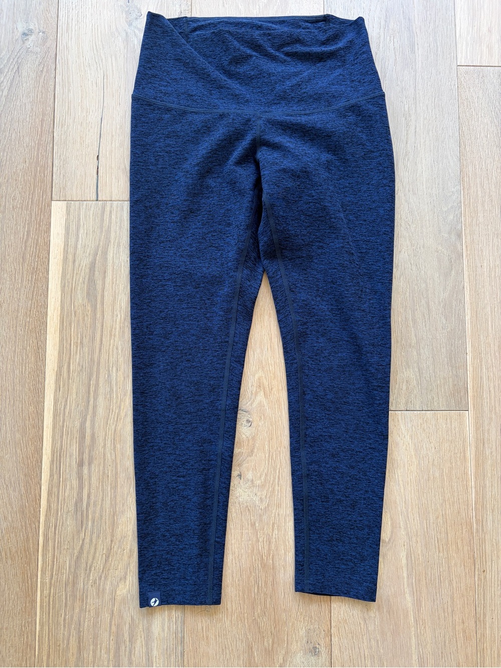 Oiselle cropped running workout tights leggings athlesiure soft cozy - sz 4